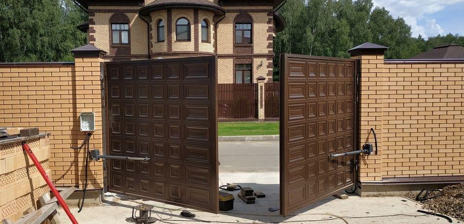Автоматика на распашные ворота